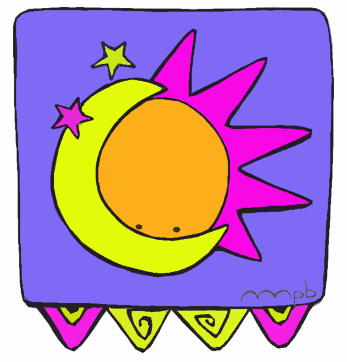 Ilustración "Sol y Luna" by mpb
