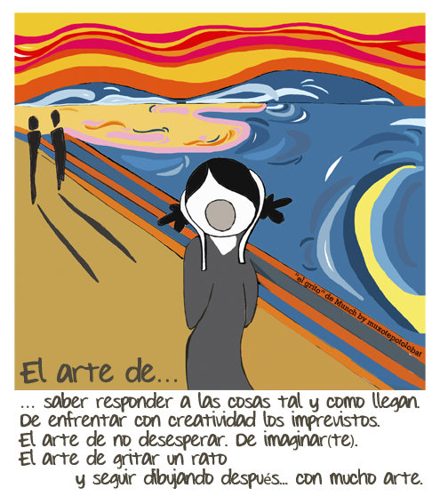 El grito de Munch by muxotepotolobat