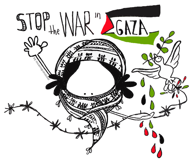 stop the war in gaza