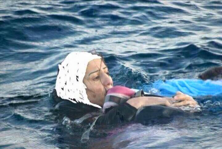 syrian mother (seen on social networks)
